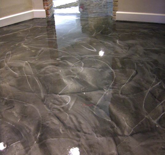 Epoxy basement floors in Rochester, NY